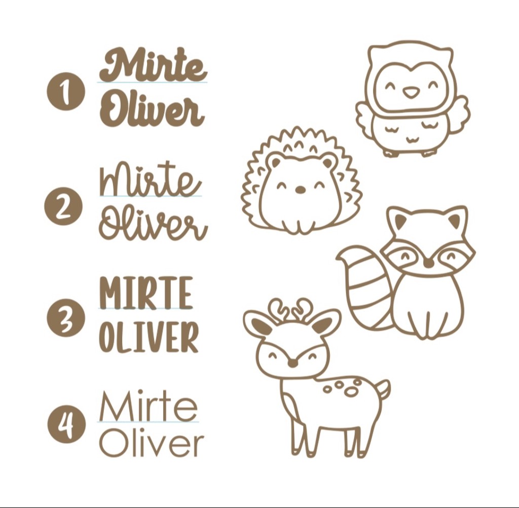 Voorbeeld ontwerpen broodplankjes