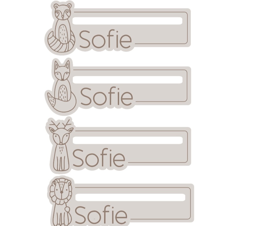 Keuze ontwerpen leeswijzers met dieren