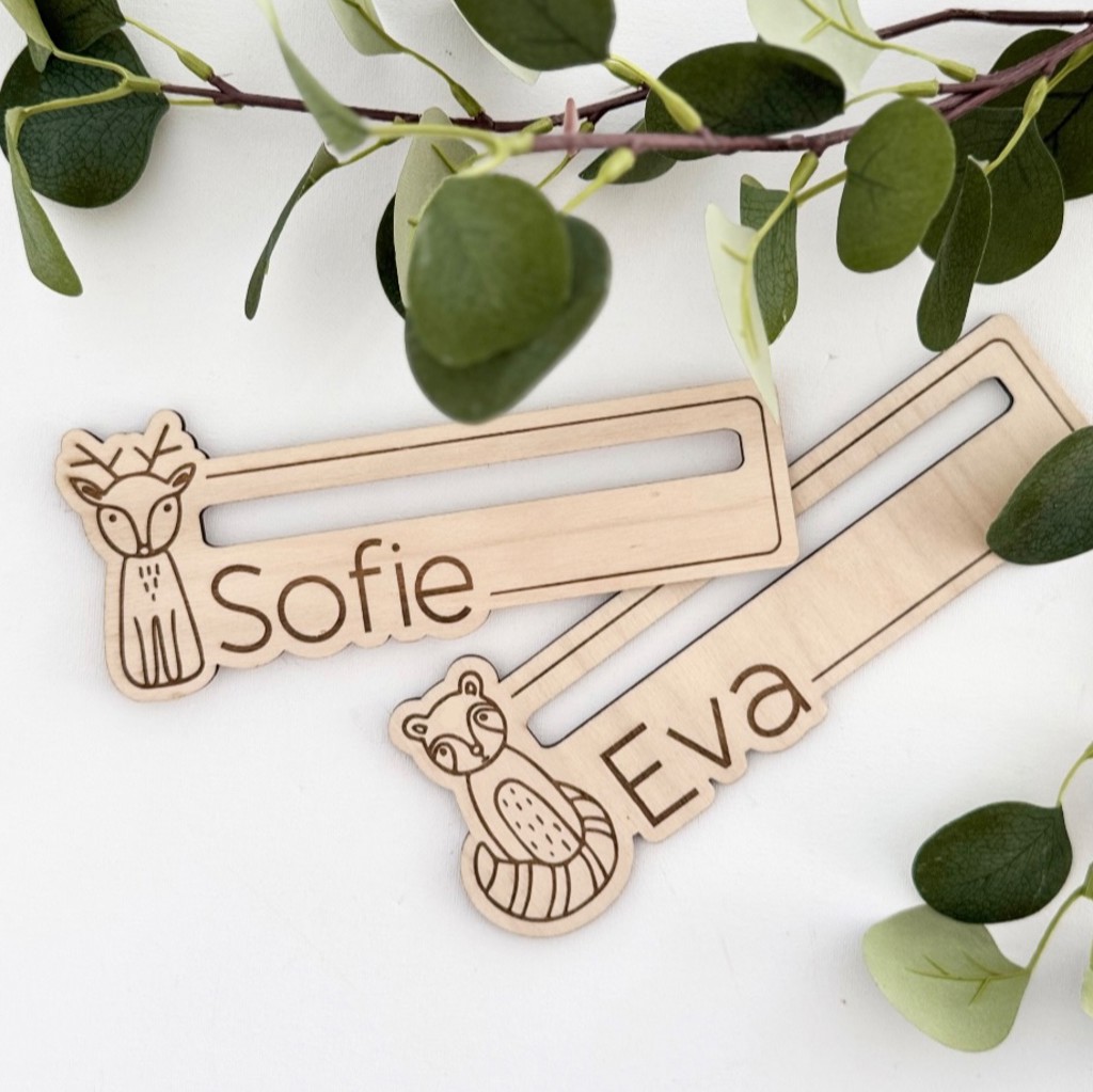 Twee leeswijzers zonder boek afgebeeld